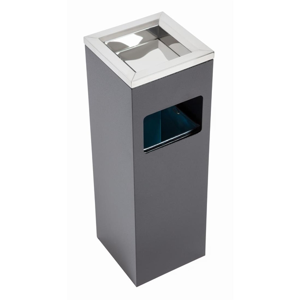 Bolero Square Cigarette Bin 10Ltr