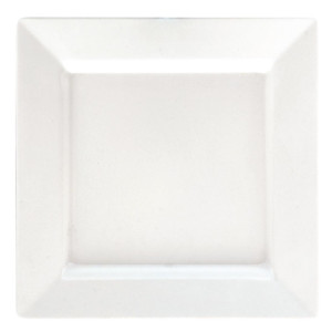 Ryner Melamine Square Platter White - 400x400mm (2 Pack)