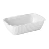 Olympia Kristallon Medium Salad Crock - White