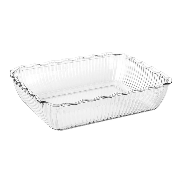 Olympia Kristallon Large Salad Crock - Clear