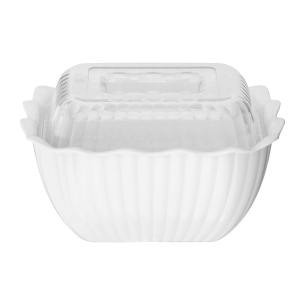 Olympia Kristallon Raised Lid for Small Salad Crock
