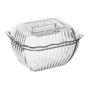 Olympia Kristallon Small Salad Crock Clear