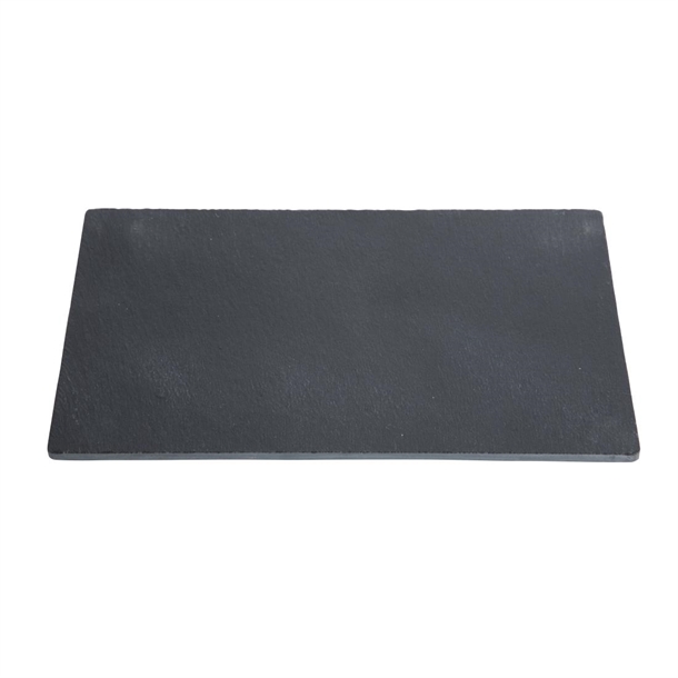 Olympia Smooth Edged Slate Platters 280 x 180mm (2 Pack) Olympia Smooth Edged Slate Platters 280 x 180mm (2 Pack)