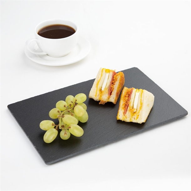Olympia Smooth Edged Slate Platters 280 x 180mm (2 Pack) Olympia Smooth Edged Slate Platters 280 x 180mm (2 Pack)