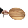 Olympia Acacia Handled Wooden Board Round 355mm