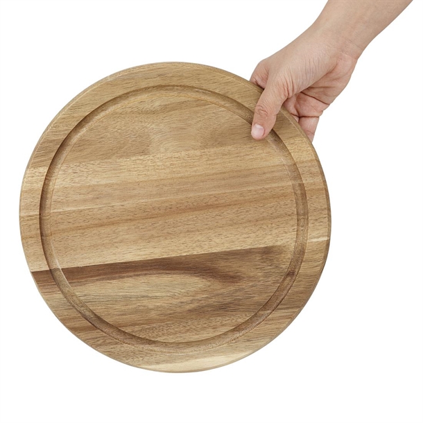 Olympia Round Acacia Wood Board for 240mm Dome 283x20mm Olympia Round Acacia Wood Board for 240mm Dome 283x20mm