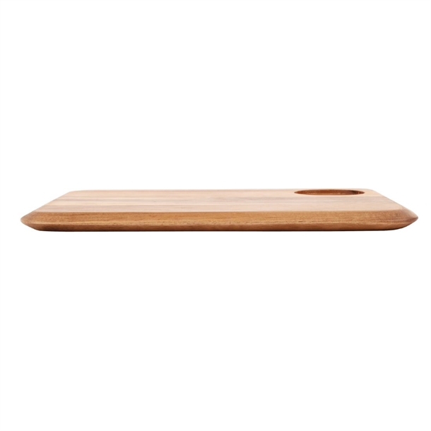 Olympia Rounded Acacia Presentation Board