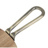 Olympia Round Paddle Board Acacia Wood With Metal Handle 505x356mm Olympia Round Paddle Board Acacia Wood With Metal Handle 505x356mm