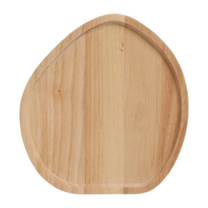 Stanley Rogers Round Serving Platter Irregular Wood 250mm
