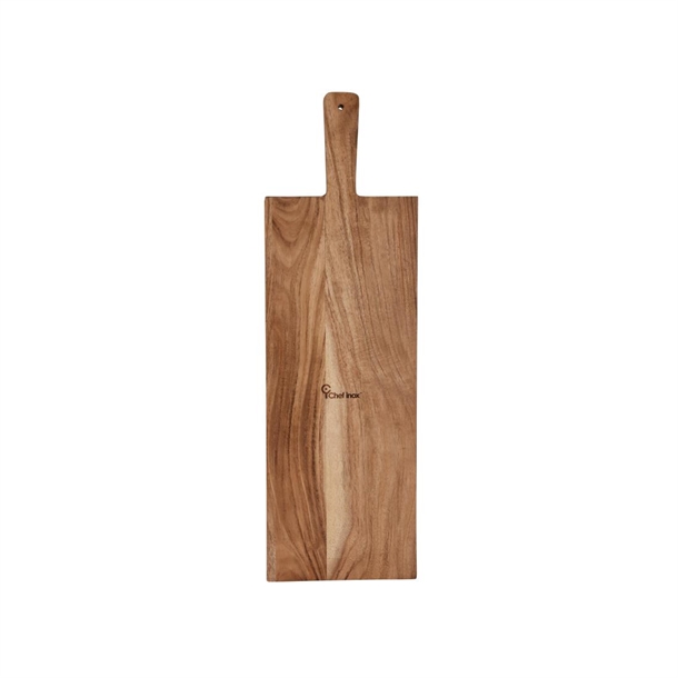 Chef Inox Serve Paddle Board With Black Acacia 610x190x25mm (Pack of 2) Chef Inox Serve Paddle Board With Black Acacia 610x190x25mm (Pack of 2)