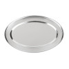 Olympia Stainless Steel Oval Serving Tray Olympia Stainless Steel Oval Serving Tray