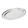 Olympia Stainless Steel Oval Serving Tray Olympia Stainless Steel Oval Serving Tray