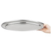 Olympia Stainless Steel Oval Serving Tray Olympia Stainless Steel Oval Serving Tray