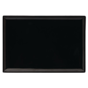 Ryner Melamine Rectangle Platter Black 350x240mm