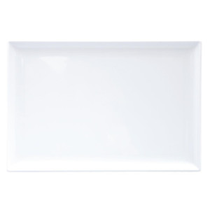 Ryner Melamine Rectangle Platter White 350x240mm
