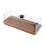Evelin Rectangular Platter & Cover Set - 390x160x130mm