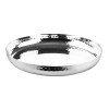 Olympia Hammered Stainless Steel Round Tray 260x35mm Olympia Hammered Stainless Steel Round Tray 260x35mm