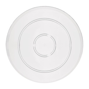 Olympia Kristallon Polycarbonate Display Plate Clear 345(Ø)mm