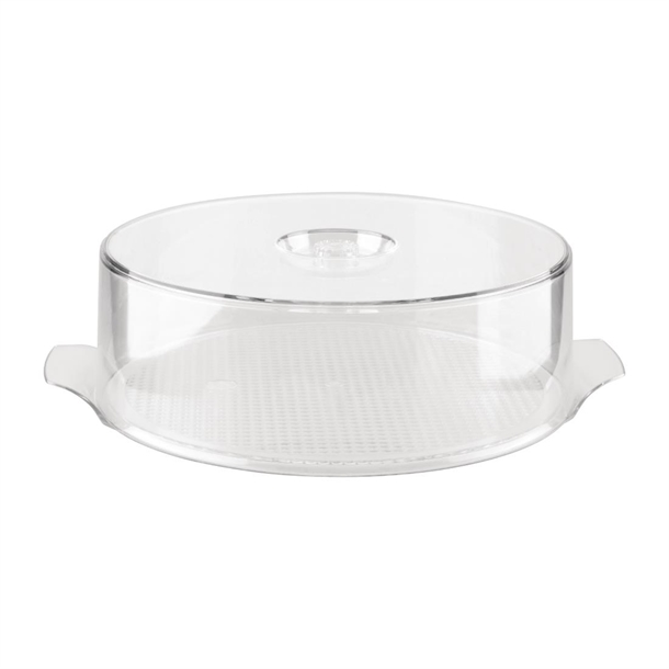 Alkan Zicco Stkb Round Cover & Tray 300mm