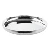 Olympia Hammered Stainless Steel Round Tray 320x35mm