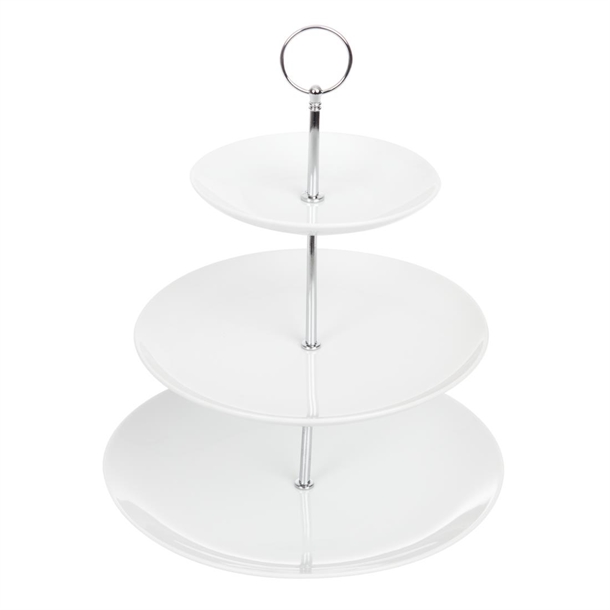 Olympia 3 Tier High Tea Stand Olympia 3 Tier High Tea Stand