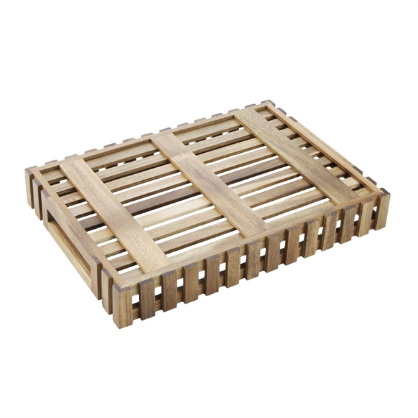 Olympia Acacia Small Storage Box 356x255mm Olympia Acacia Small Storage Box 356x255mm