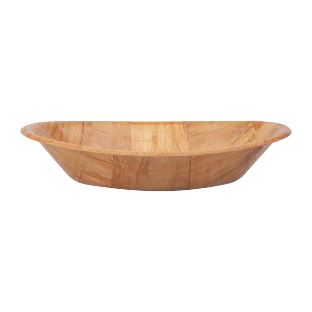 Olympia Oval Wooden Bowl Large