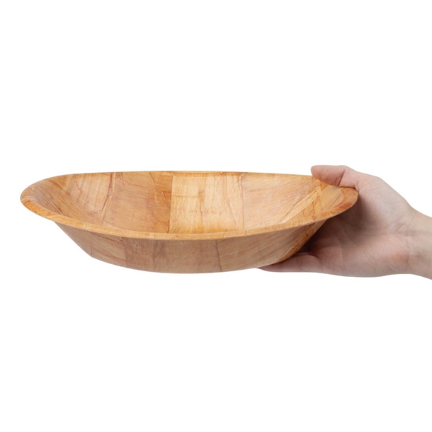 Olympia Oval Wooden Bowl Large