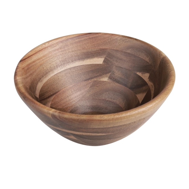 Olympia Acacia Bowl 203(Ø)x100(H)mm