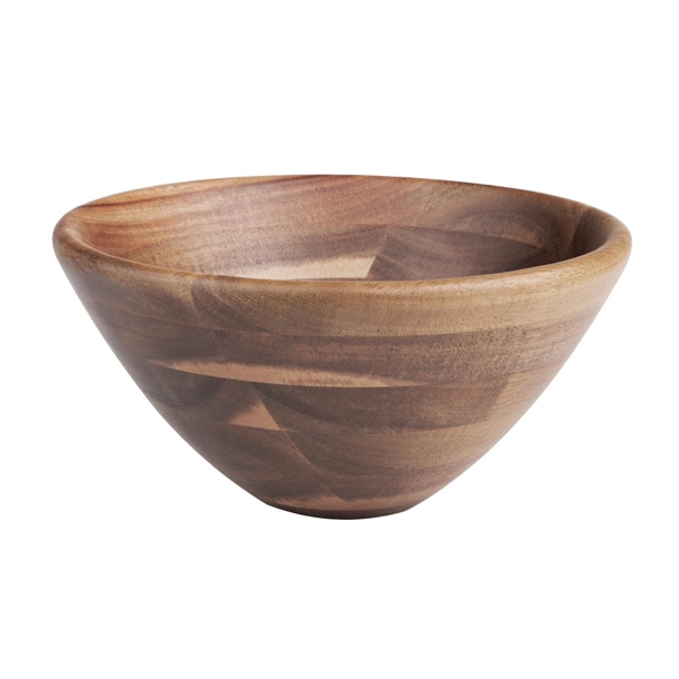 Olympia Acacia Bowl 203(Ø)x100(H)mm