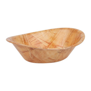 Olympia Oval Wooden Bowl Small