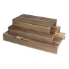 Olympia Acacia Wood Riser Set (3 Pack) Olympia Acacia Wood Riser Set (3 Pack)