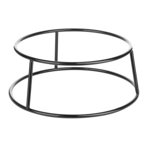 Olympia Non-Slip Multi-Round Riser Black Wire 230x260x100mm