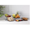Olympia Non-Slip Multi-Round Riser Black Wire 230x260x100mm