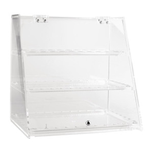 Alkan Zicco 3 Tray Display Cabinet 250x340x340mm