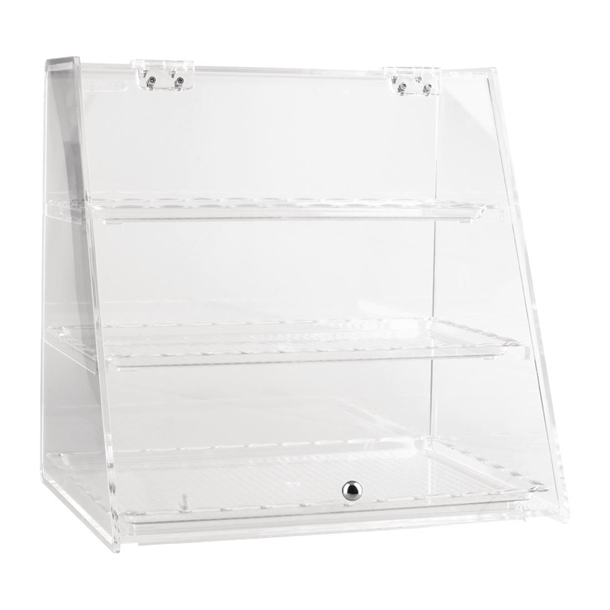 Alkan Zicco 3 Tray Display Cabinet 250x340x340mm