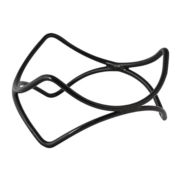 Ryner Spiral Riser Display Stand Black 100mm
