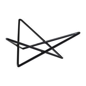 Ryner Star Riser Display Stand Black 100mm