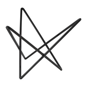 Ryner Star Riser Display Stand Black 200mm