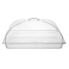 Olympia Kristallon Polycarbonate 1/1 GN Domed Cover 535x330x175mm