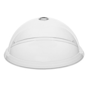 Olympia Kristallon Polycarbonate Domed Plate Cover Round 300mm