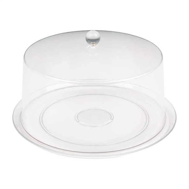 Olympia Kristallon Polycarbonate Display Cover Clear 308(Ø) x 190(H)mm Olympia Kristallon Polycarbonate Display Cover Clear 308(Ø) x 190(H)mm