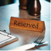 Olympia Acacia Menu Holder and Reserved Sign (10 Pack)