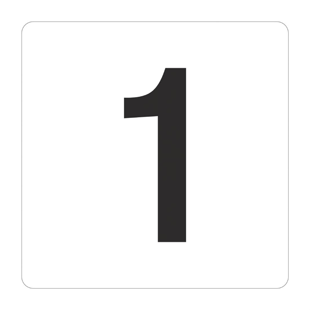 Olympia Table Numbers Set 1-50