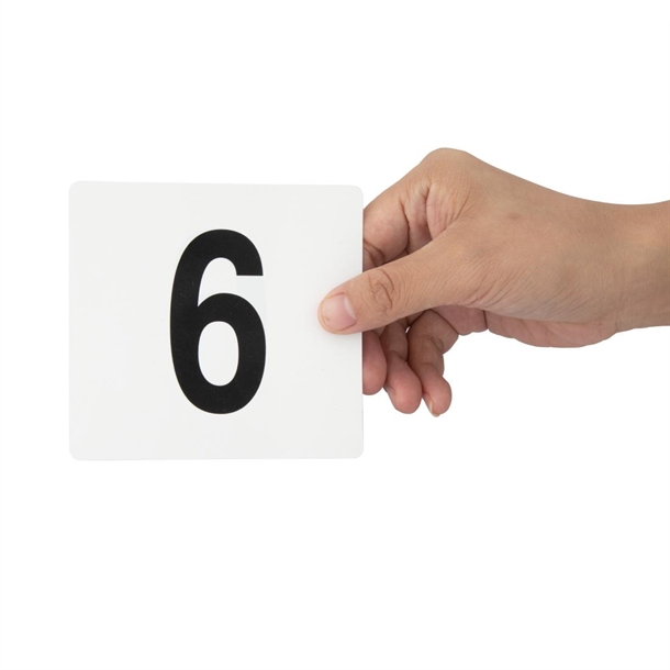 Olympia Table Numbers Set 1-50