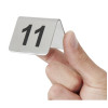 Olympia Stainless Steel Table Numbers 11-20 (10 Pack) Olympia Stainless Steel Table Numbers 11-20 (10 Pack)