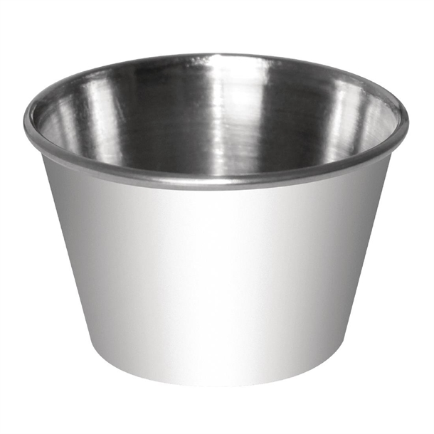 Olympia Dipping Pot Stainless Steel 230ml (12 Pack)