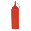 Vogue Red Squeeze Sauce Bottle 340ml Vogue Red Squeeze Sauce Bottle 340ml