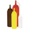 Vogue Red Squeeze Sauce Bottle 340ml Vogue Red Squeeze Sauce Bottle 340ml