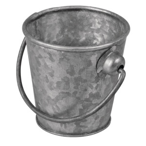 Moda Brooklyn Mini Galvanised Cutlery Bucket 110mm